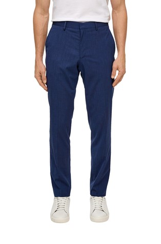 Slim fit hlače iz viskozne mešanice