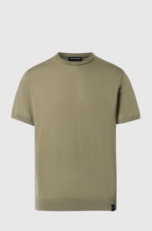 Cotton knit T-shirt