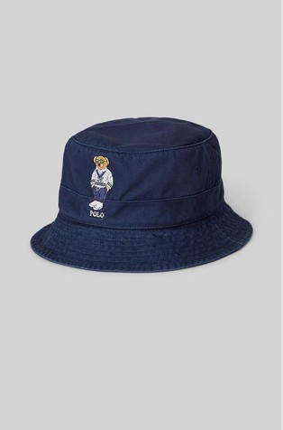 Polo Bear twill bucket hat