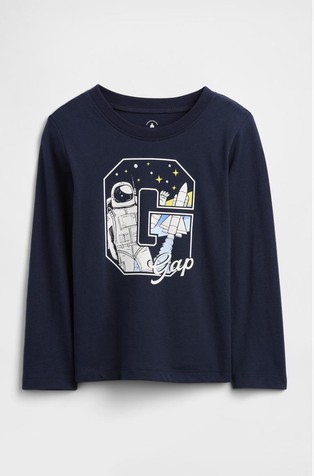 Majica z dolgimi rokavi za malčke