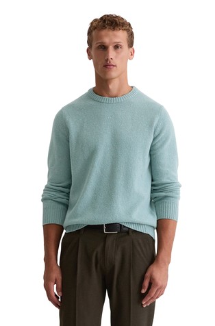 Regular pulover iz tvidaste volnene preje