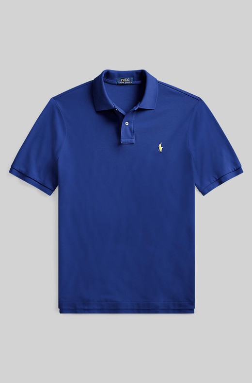 POLO RALPH LAUREN Custom slim fit mesh polo shirt online at POLO RALPH LAUREN Custom slim fit mesh polo shirt online at