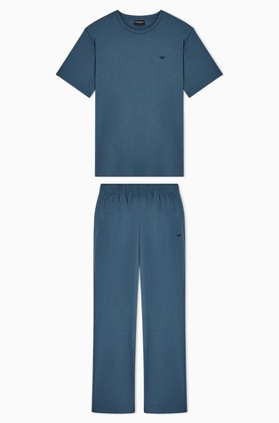 Interlock jersey short sleeves pyjamas