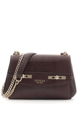 Melinda Small Crossbody in Faux-leather Snakeskin-effect