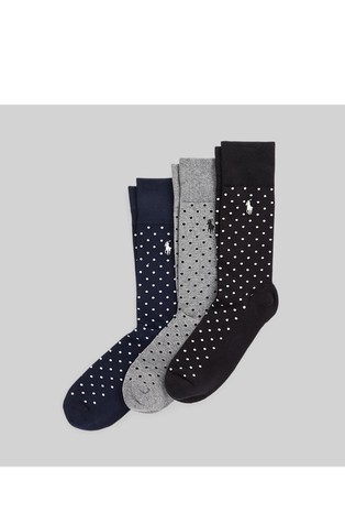 Polka-dot Trouser Sock 3-pack