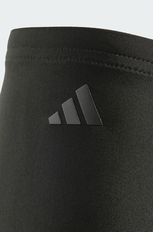 ADIDAS Performance Big Bars Swim Boxers Kids Black / White 4