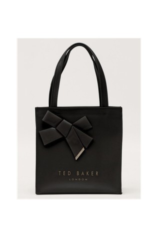 Manjša tote torbica s pentljo in logotipom