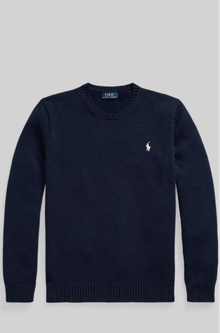 Cotton Crewneck Sweater