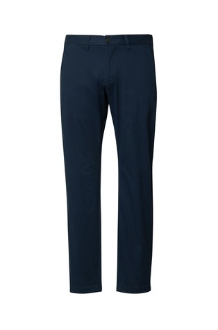 Regular fit chinos made of fine cotton stretch
