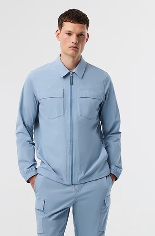 Vodoodbojna srajčna jakna iz performance stretch tkanine