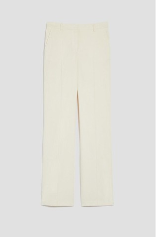 Straight corduroy trousers