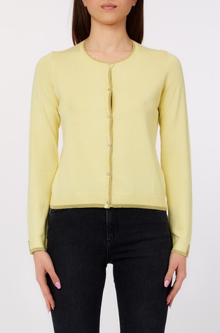 Pletena jopa s svetlečimi obrobami