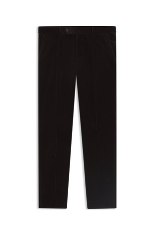 Beckham x Boss hlače iz bombažnega žameta