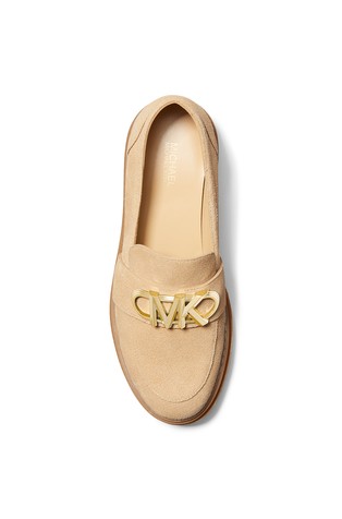 Michael kors suede moccasins discount