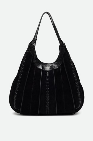 Dua large suede bag