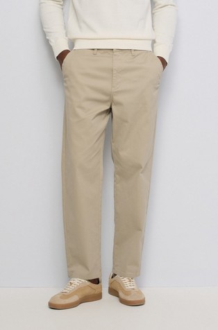Straight-leg chinos