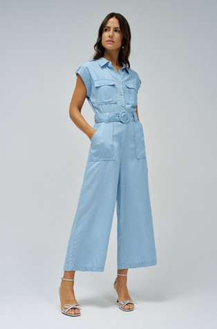 Lightweight lyocell jumpsuit