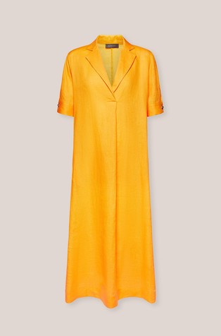 Long linen dress