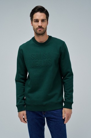 Sweatshirt with branding