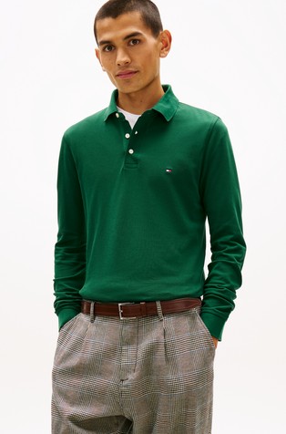 1985 TH Flex Slim Fit Long Sleeve Polo