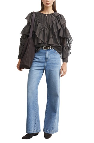 Wide-Leg Jeans