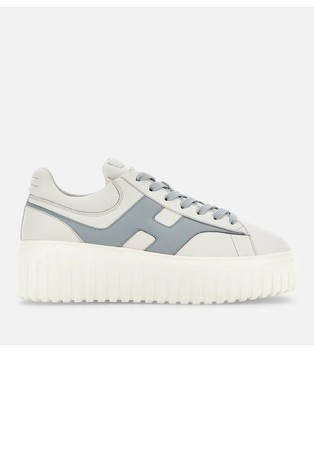H-Stripe Leather Sneakers