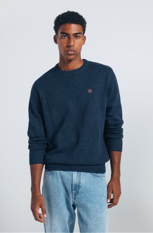 Plain fantasy twisted jumper