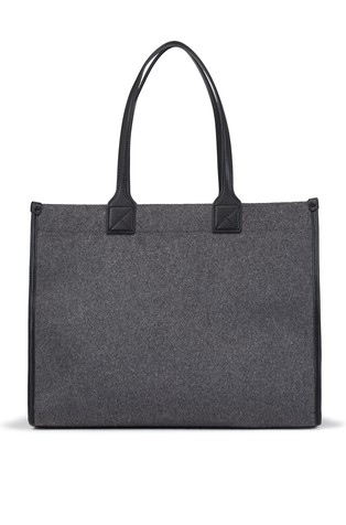 Polyester Shimmer Tote Bag 13.4 x 14.6