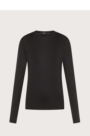 Stretch modal crewneck top