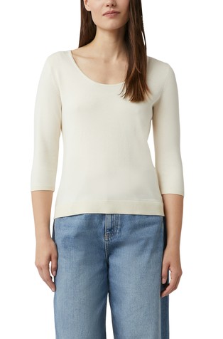 Fino pleten pulover s 3/4 rokavi