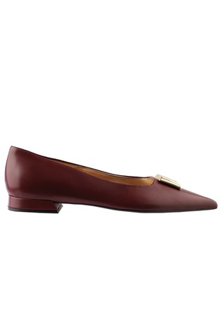 Gwen Leather Ballerinas