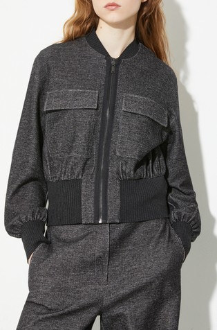 Bomber jakna iz jerseya