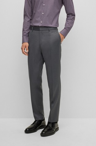 Slim fit hlače iz deviške volne