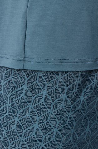 SCHIESSER Long Life Soft - short pyjamas Blue 3