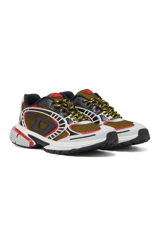 DIESEL Mesh sneakers with Oval D logo Multi 2