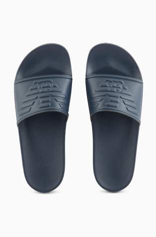 EMPORIO ARMANI Unisex Slides Blue 3