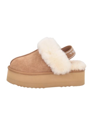 Sabot Suede Slippers