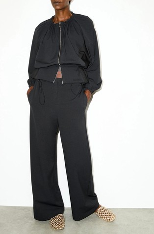 Technical-jersey trousers