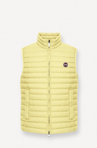 Water-repellent lightweight down vest