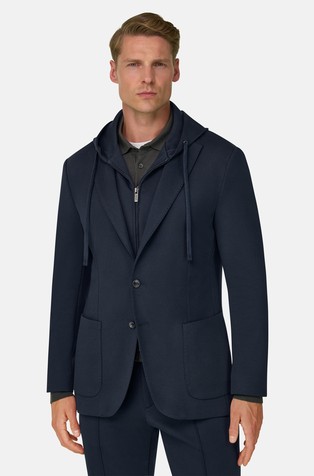 Sweatshirt Blazer Madison in Cotton Blend B Jersey