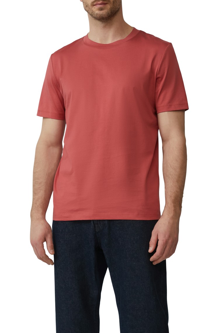 S.OLIVER Cotton T-shirt Raspberry 
