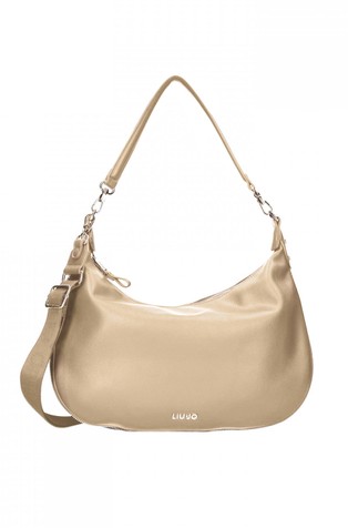 Faux-leather crossbody