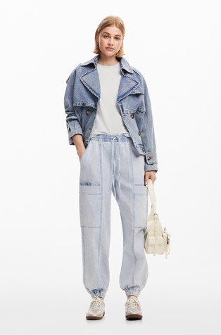 DESIGUAL Georgia Jeans Blue 2
