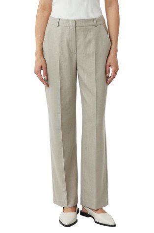 Elegant Marlene trousers in lightweight flannel