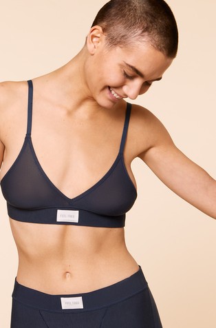 Iel bralette modrček brez opore