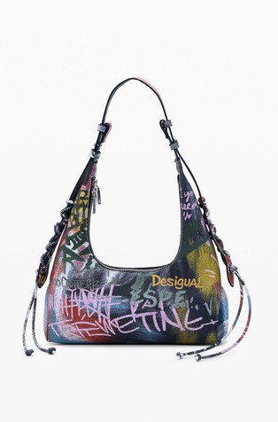 Arty printed bag
