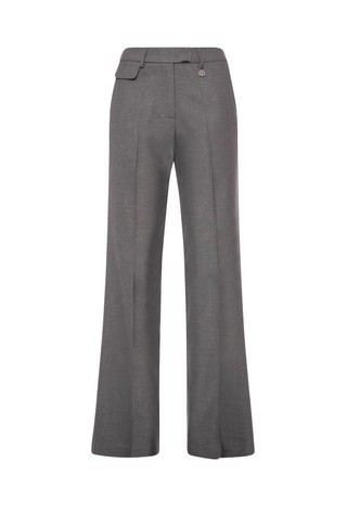 Pant regular fit made in woolen fabric