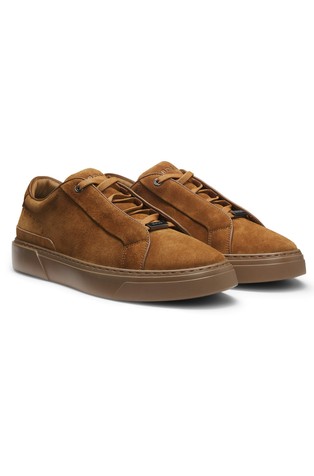 Gary low-top trainers in suede