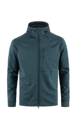 Abisko Grid jopa s kapuco in flisirano notranjostjo