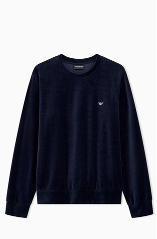 Loungewear chenille sweatshirt